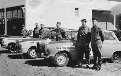 Ford rally Team
